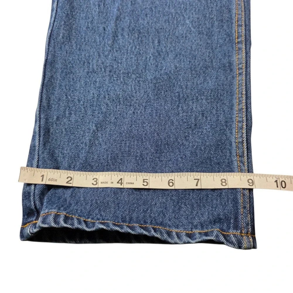 2 Pairs Basic Editions Mens Regular Fit Jeans Medium Wash Kmart 40W x 30L NEW